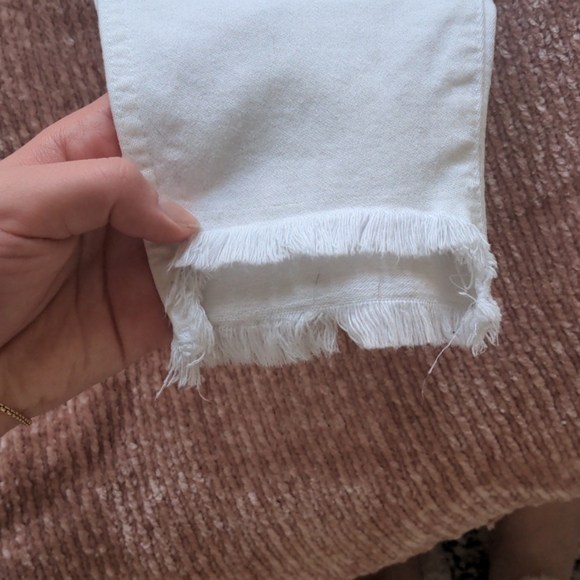 Madewell button fly white jeans - Picture 6 of 9